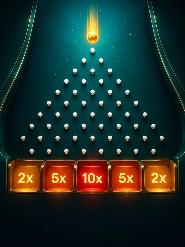 Plinko drop game by Spribe
